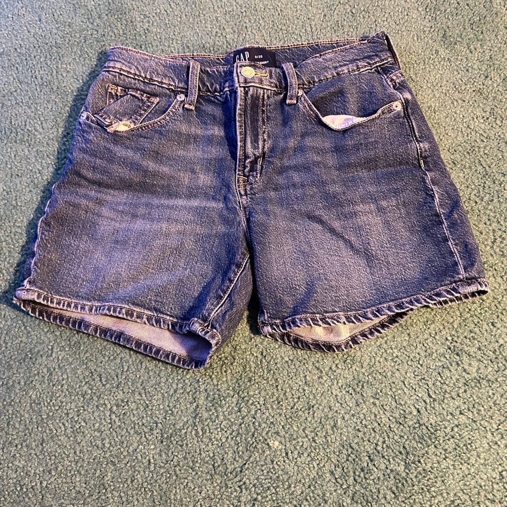GAP Women's Classic Blue Jean Shorts